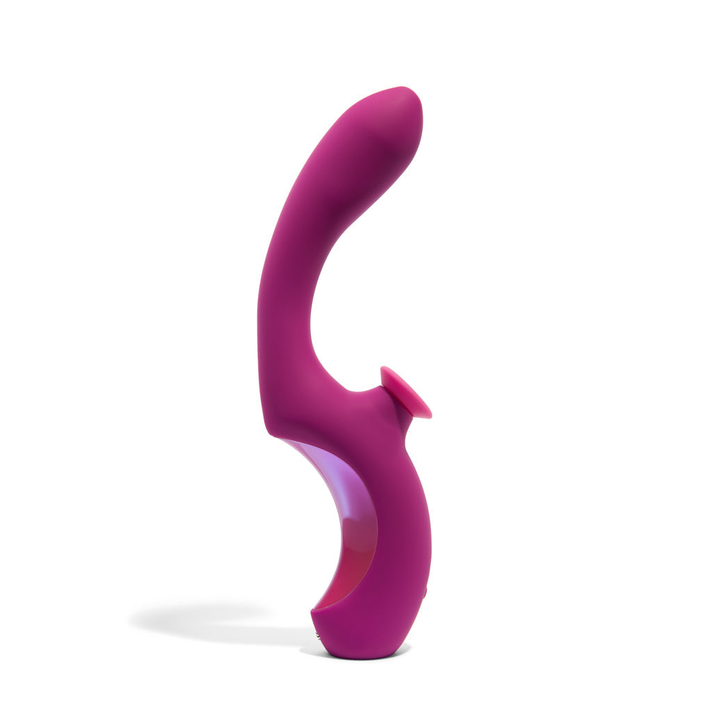 Momba Vibrador succionador para sensaciones intensas Platanomelón 10