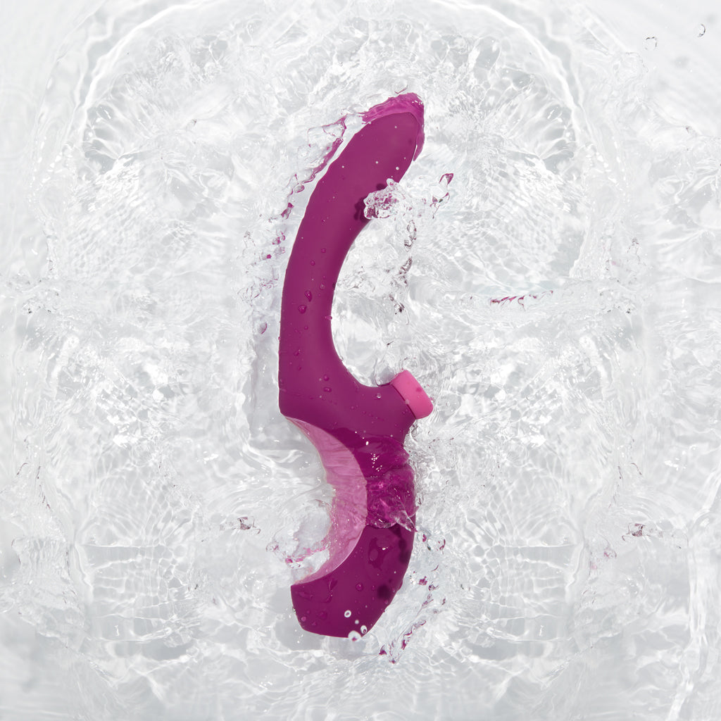 Momba Vibrador succionador para sensaciones intensas Platanomelón 7