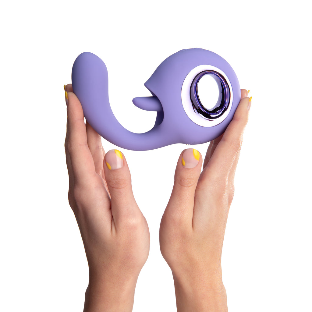 Gogo Vibrador conejito con simulación de sexo oral Platanomelón 1
