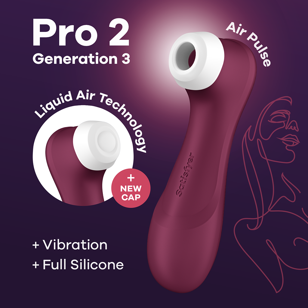 Satisfyer Pro 2 Generation 3
 with Liquid Air Succionador de clítoris Satisfyer 5