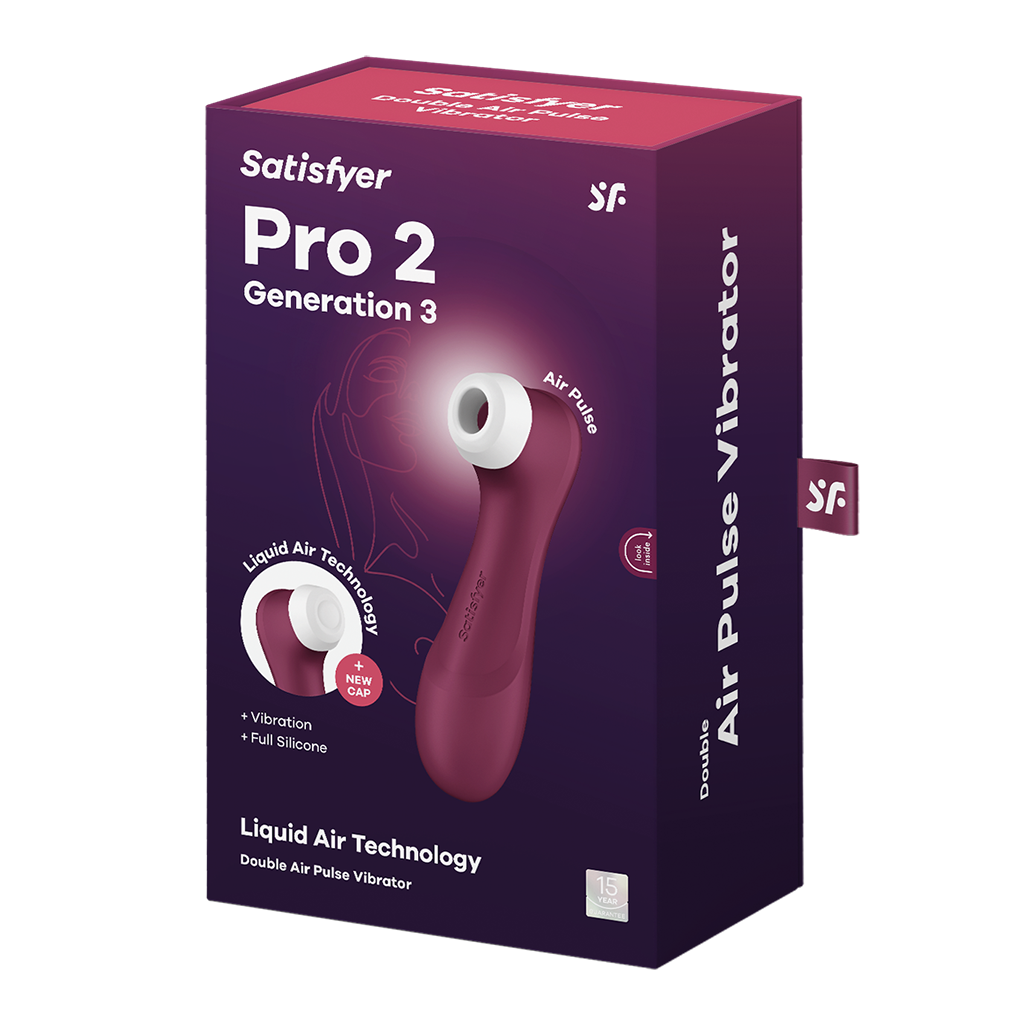 Satisfyer Pro 2 Generation 3
 with Liquid Air Succionador de clítoris Satisfyer 6