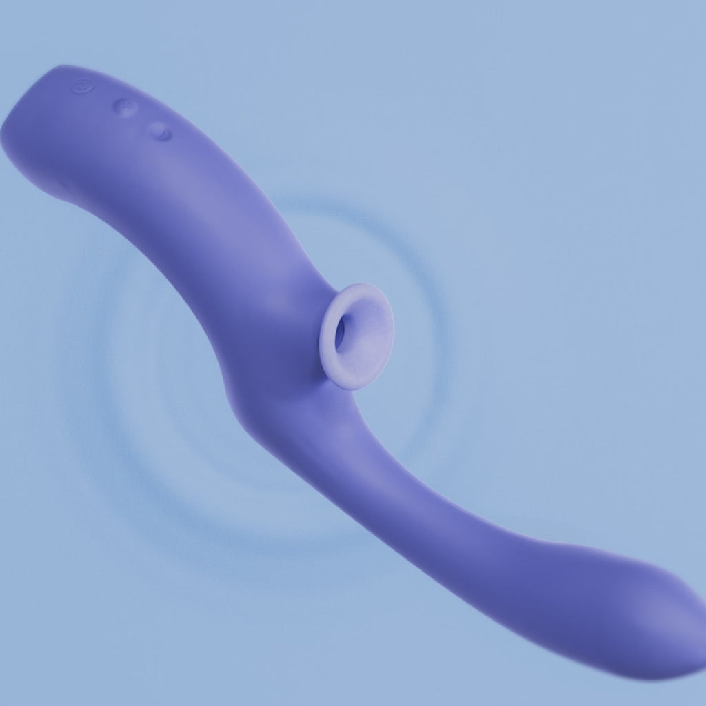 Momba Vibrador succionador para sensaciones intensas Platanomelón 6