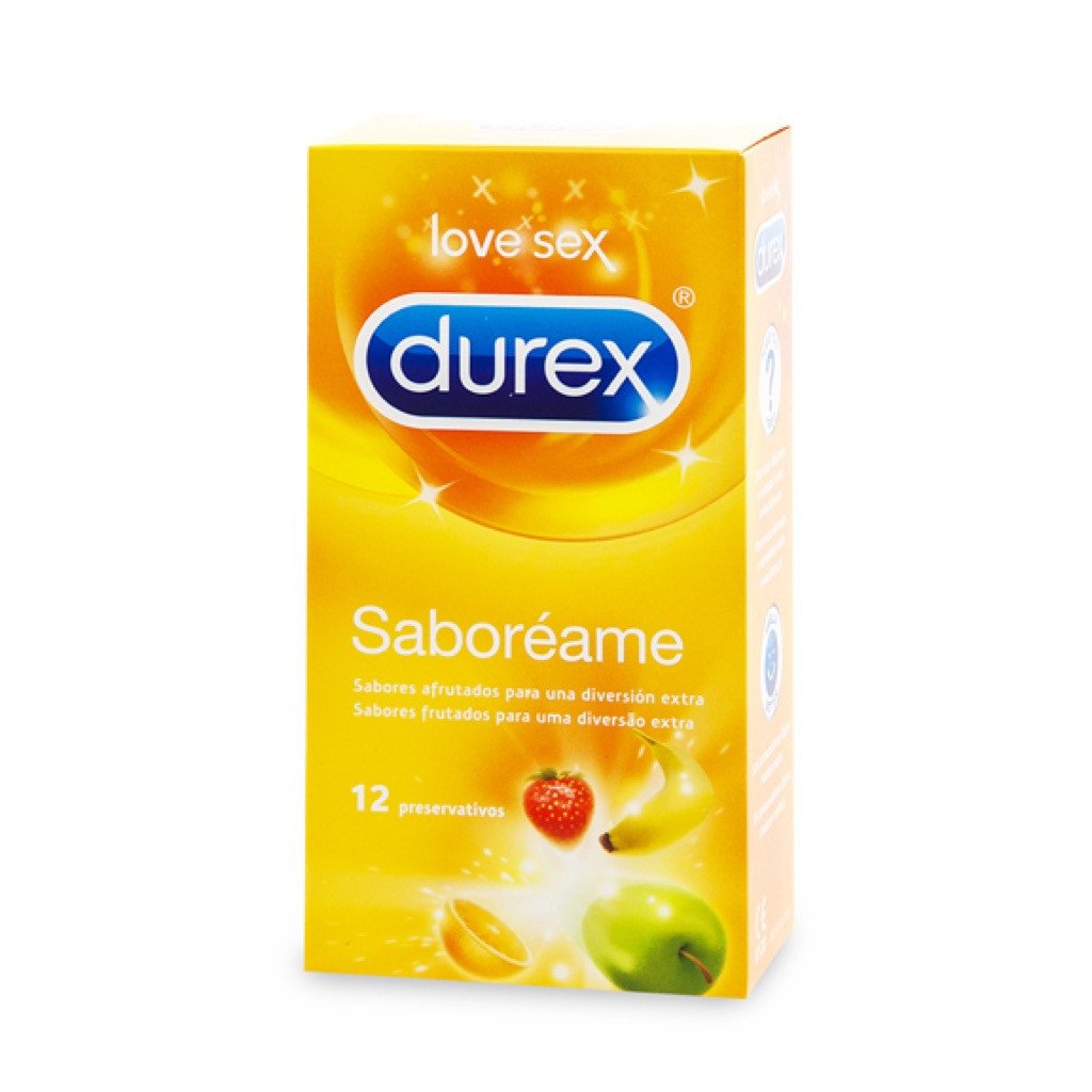 cantidad_12 uds. | Preservativos Saboréame de Durex con sabores 1