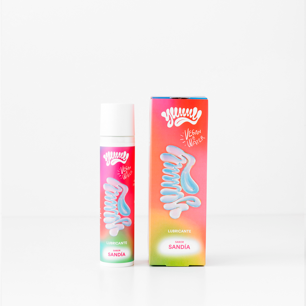 sabor_Sandía | Lubricantes Yummy - Chocolate, Chicle y Sandía - Platanomelón 1