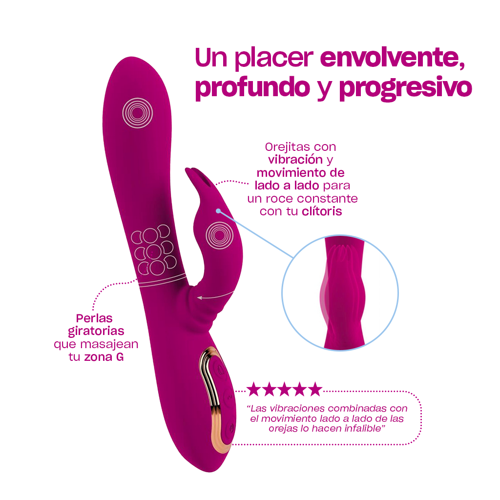 Uala Vibrador conejito Javida 2