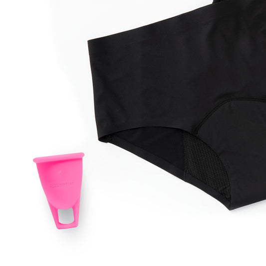 Braguitas menstruales Kiwitas Comfy + Copa menstrual Greta