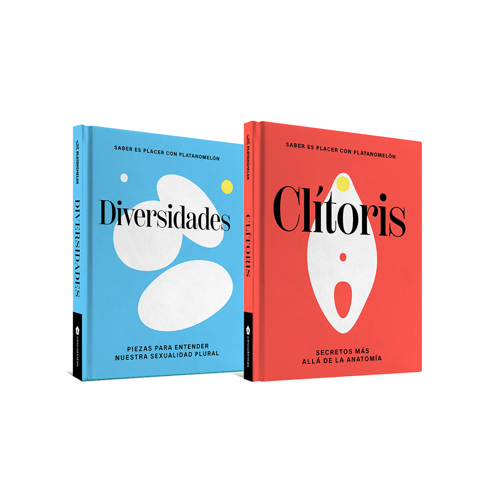 Pack libros Clítoris y Diversidades: Saber es placer Libro Platanomelón 1
