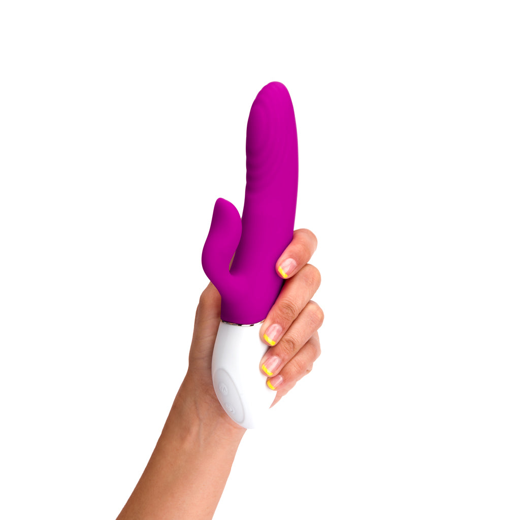 color_Fucsia | Vibrador con movimiento Elvis | Simula la penetración 1