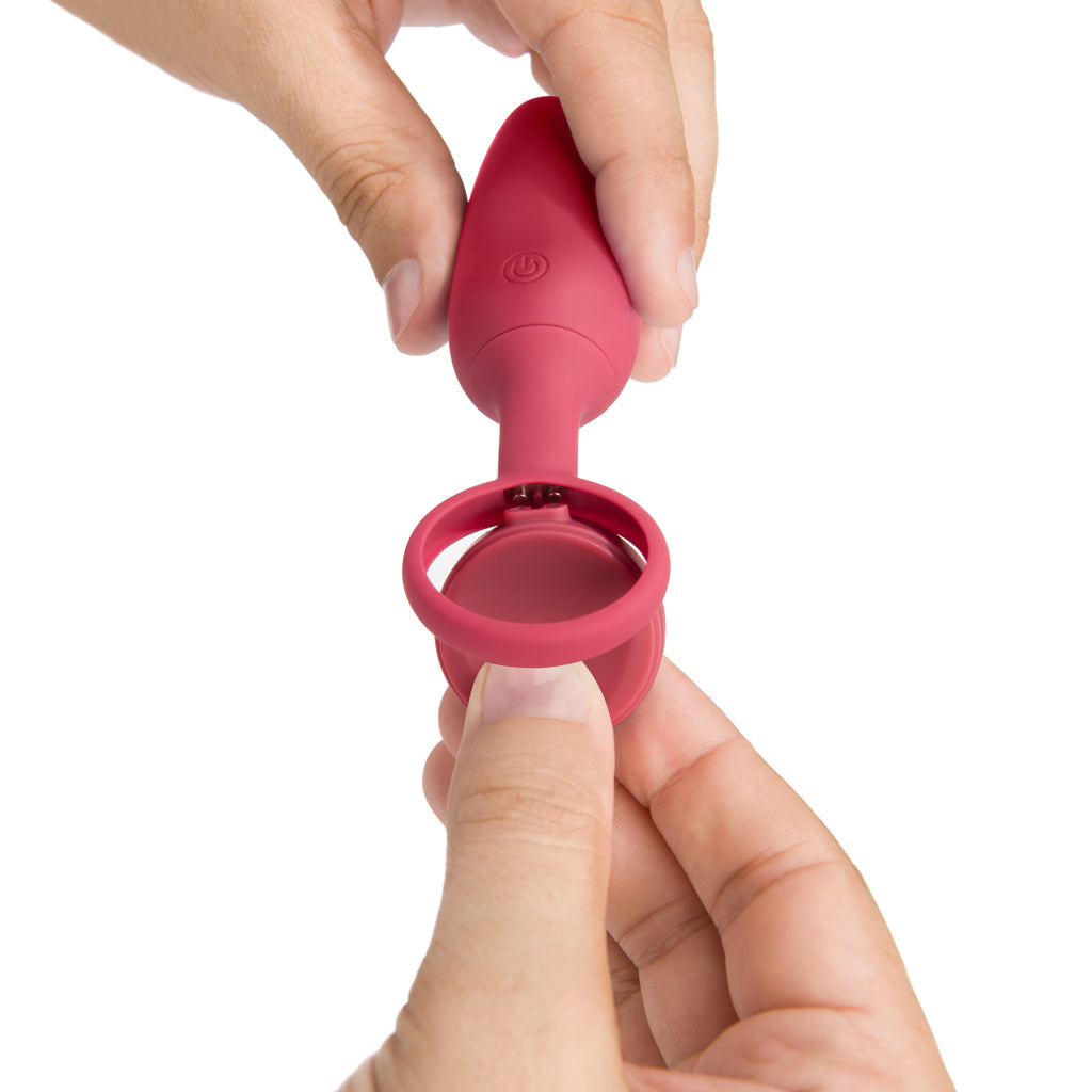 color_Burdeos | Mobi: Vibrador Clitorial y Vaginal | Control Remoto - Platanomelón 2