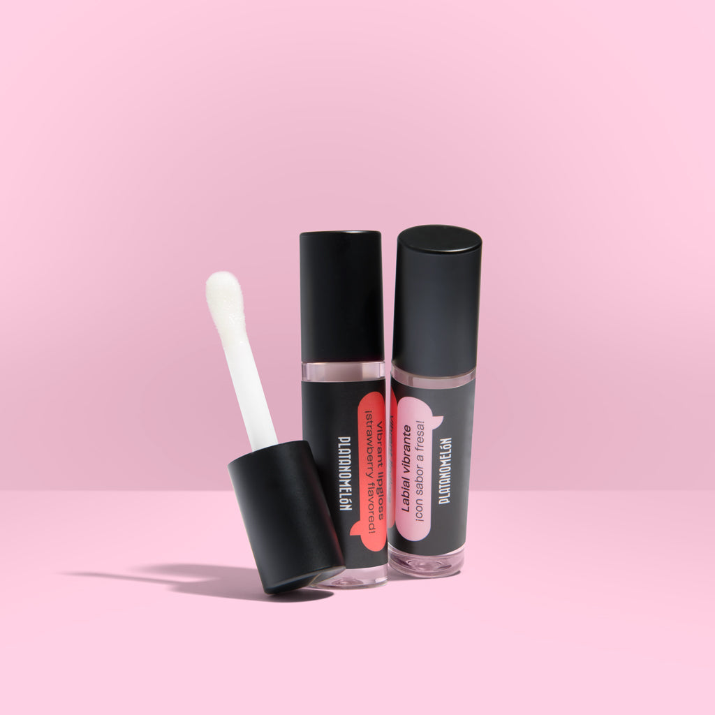 sabor_Fresa | Lipgloss Eléctrico - Efecto vibrante - Platanomelón 3