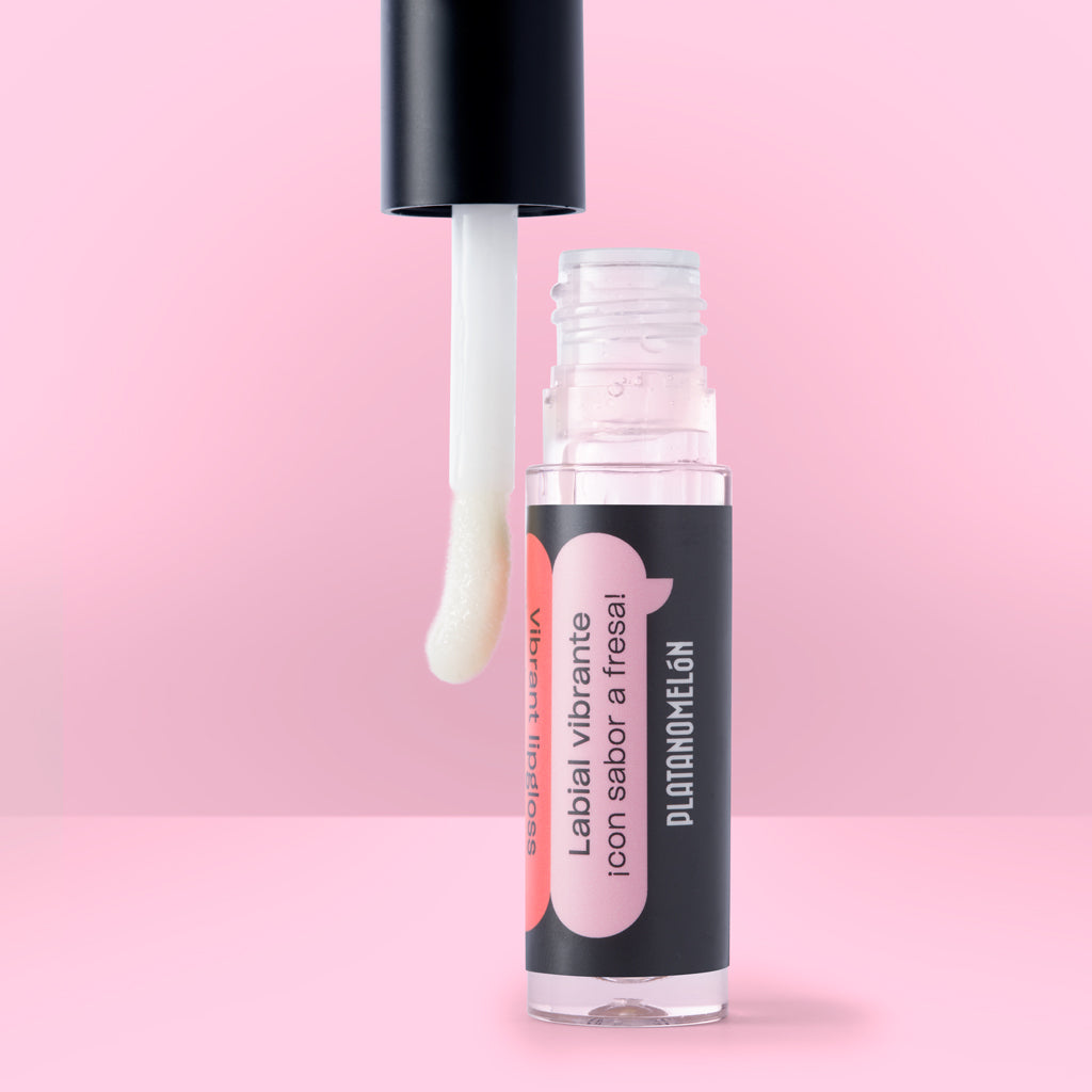 sabor_Fresa | Lipgloss Eléctrico - Efecto vibrante - Platanomelón 4