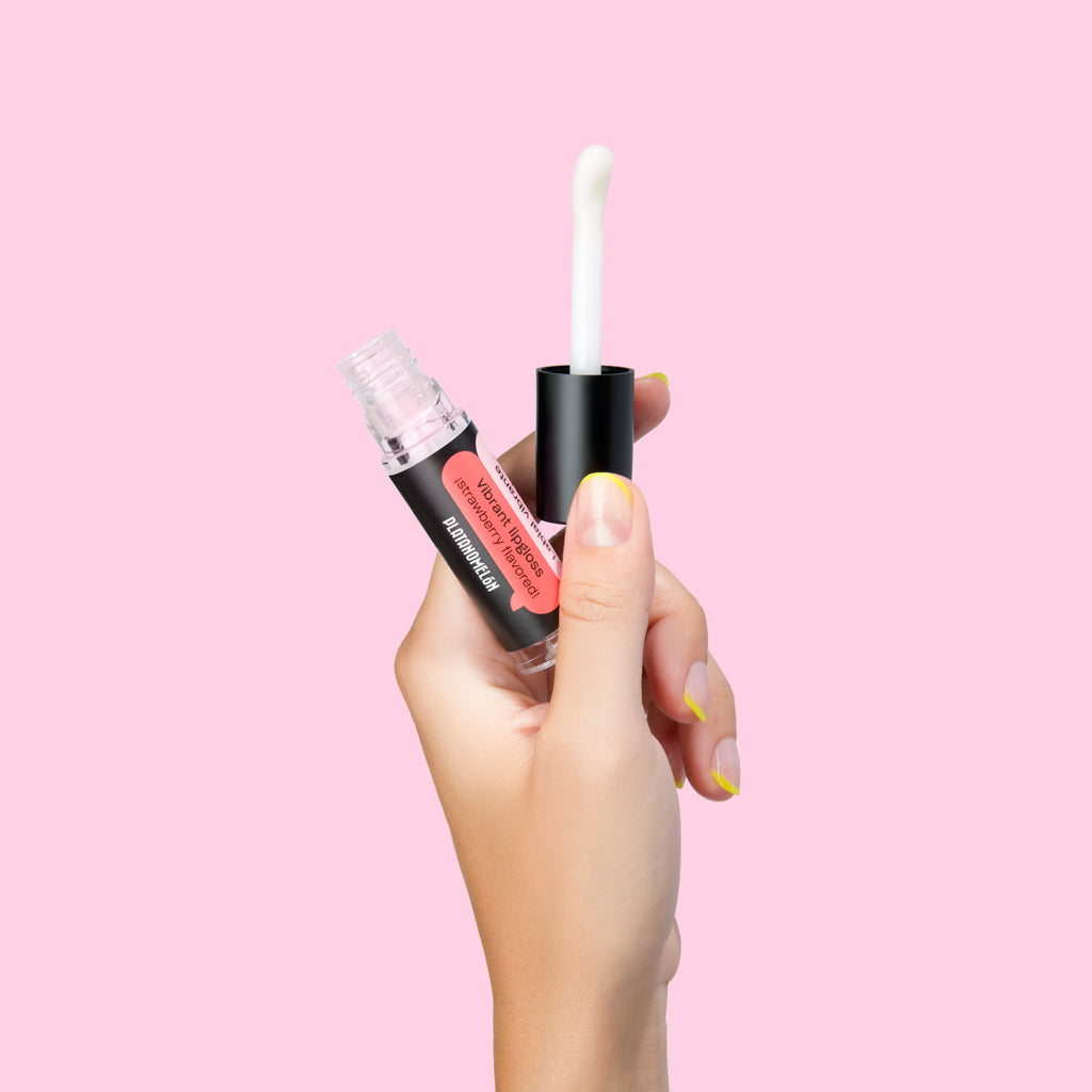 sabor_Fresa | Lipgloss Eléctrico - Efecto vibrante - Platanomelón 2