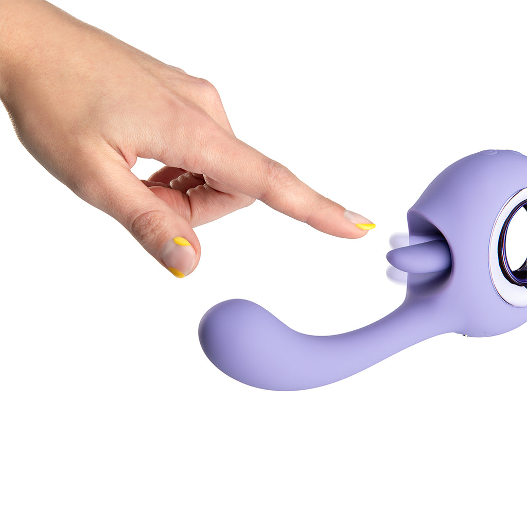 Gogo Vibrador conejito con simulación de sexo oral Platanomelón 2