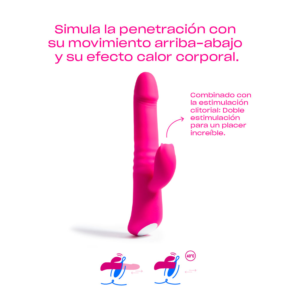 Morgan Vibrador conejito Platanomelón 2