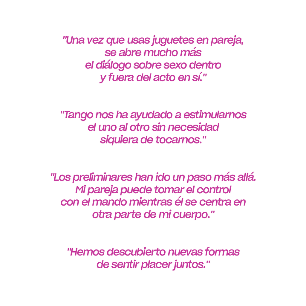 Tango Vibrador parejas Platanomelón 4