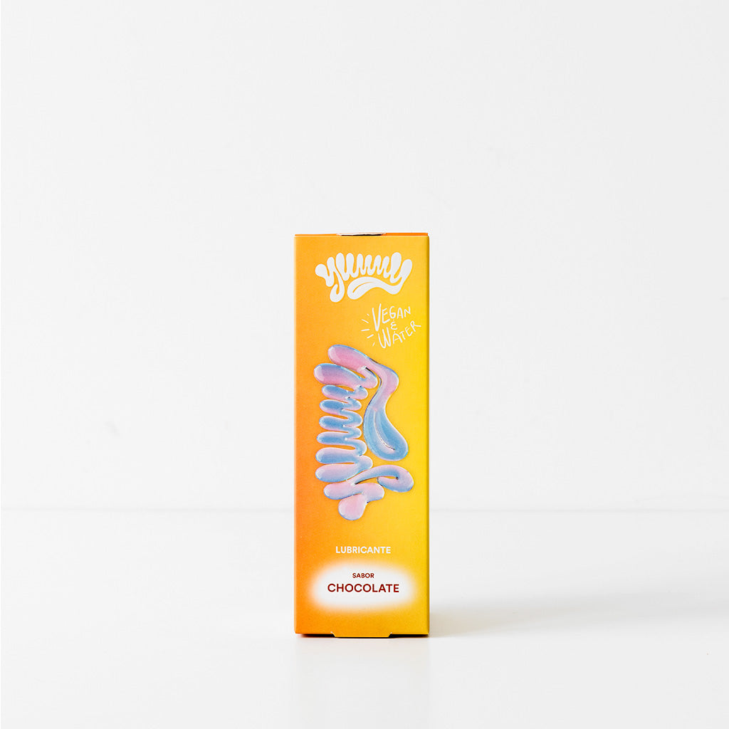 sabor_Chocolate | Lubricantes Yummy - Chocolate, Chicle y Sandía - Platanomelón 1