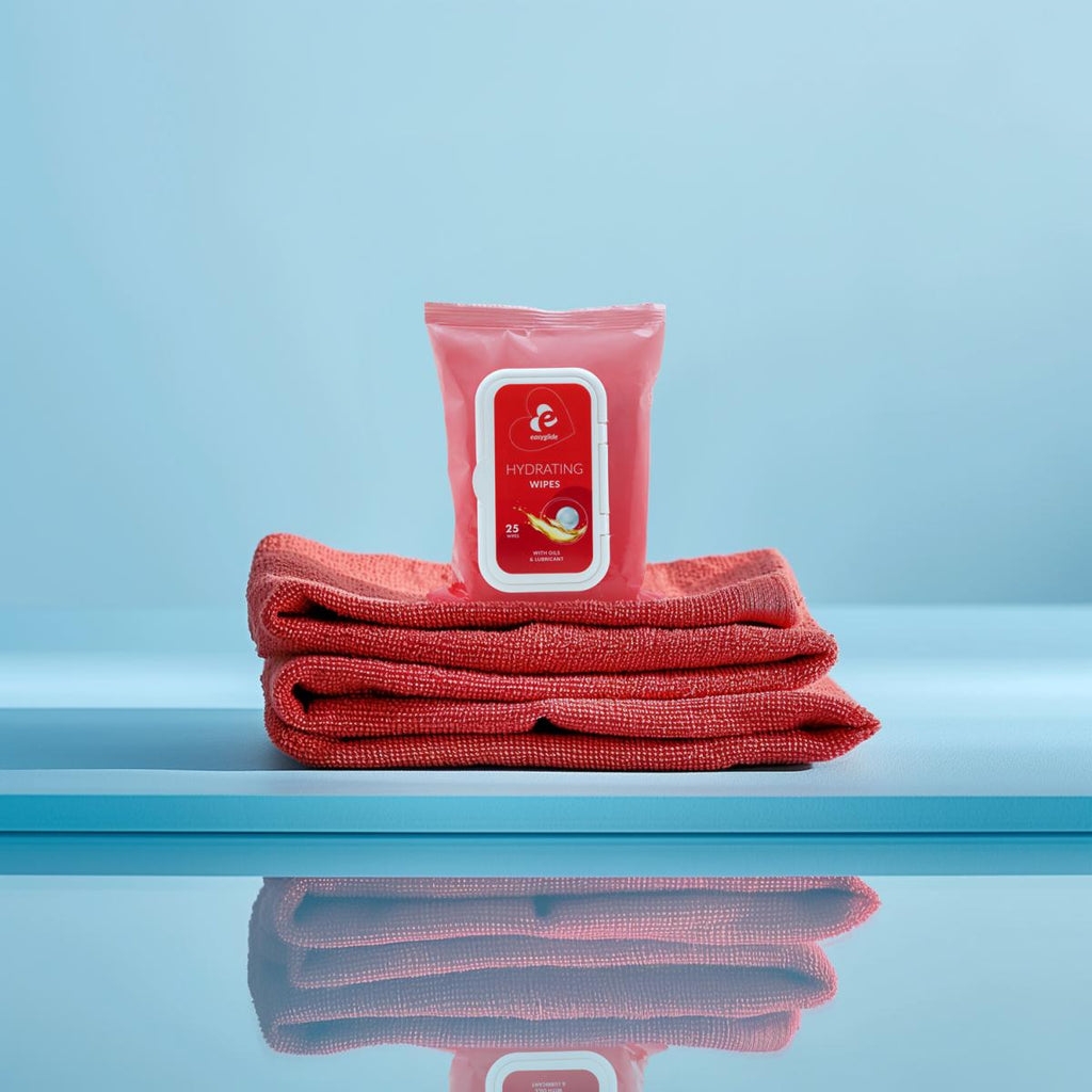 Toallitas íntimas lubricantes con aceites Higiene íntima Easyglide 4
