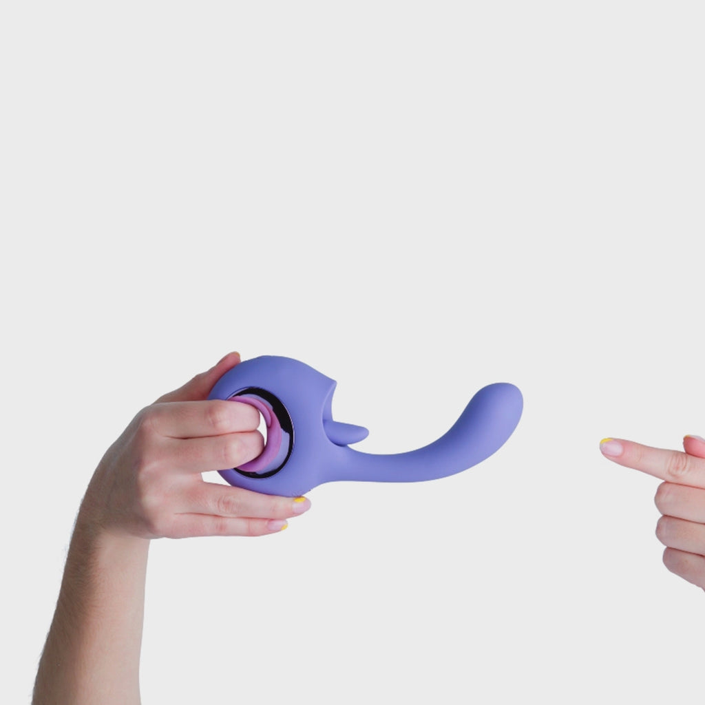 Gogo Vibrador conejito con simulación de sexo oral Platanomelón 3