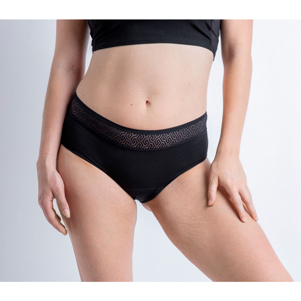 Clásica Moeri algodón orgánico Braguitas menstruales Cocoro 1