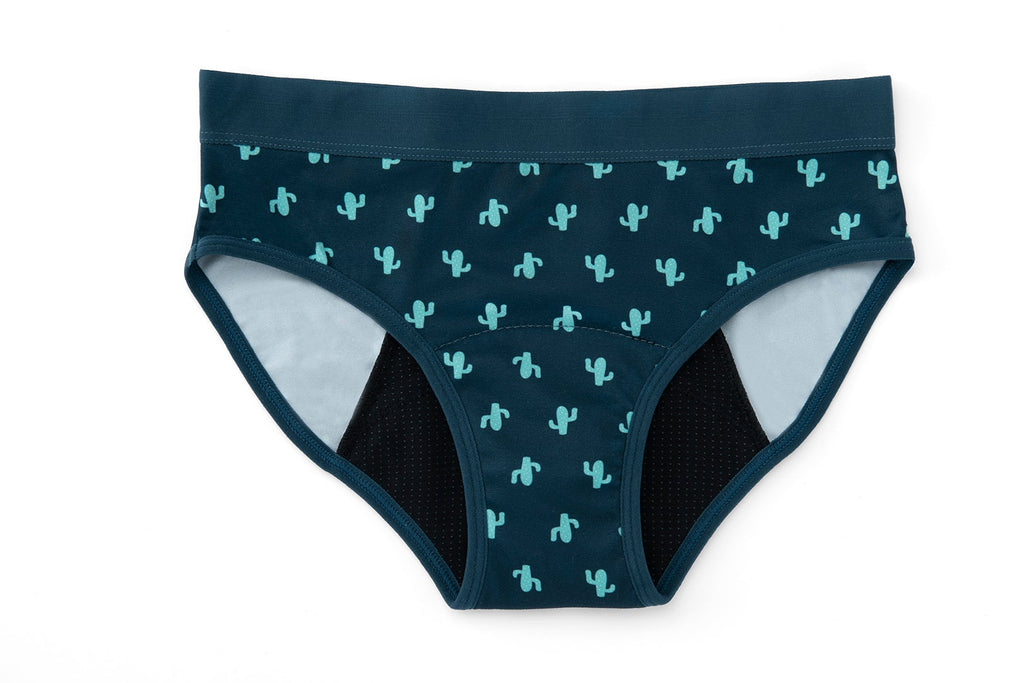 Kiwitas Classic Sporty Cactus Braguitas menstruales Platanomelón 5