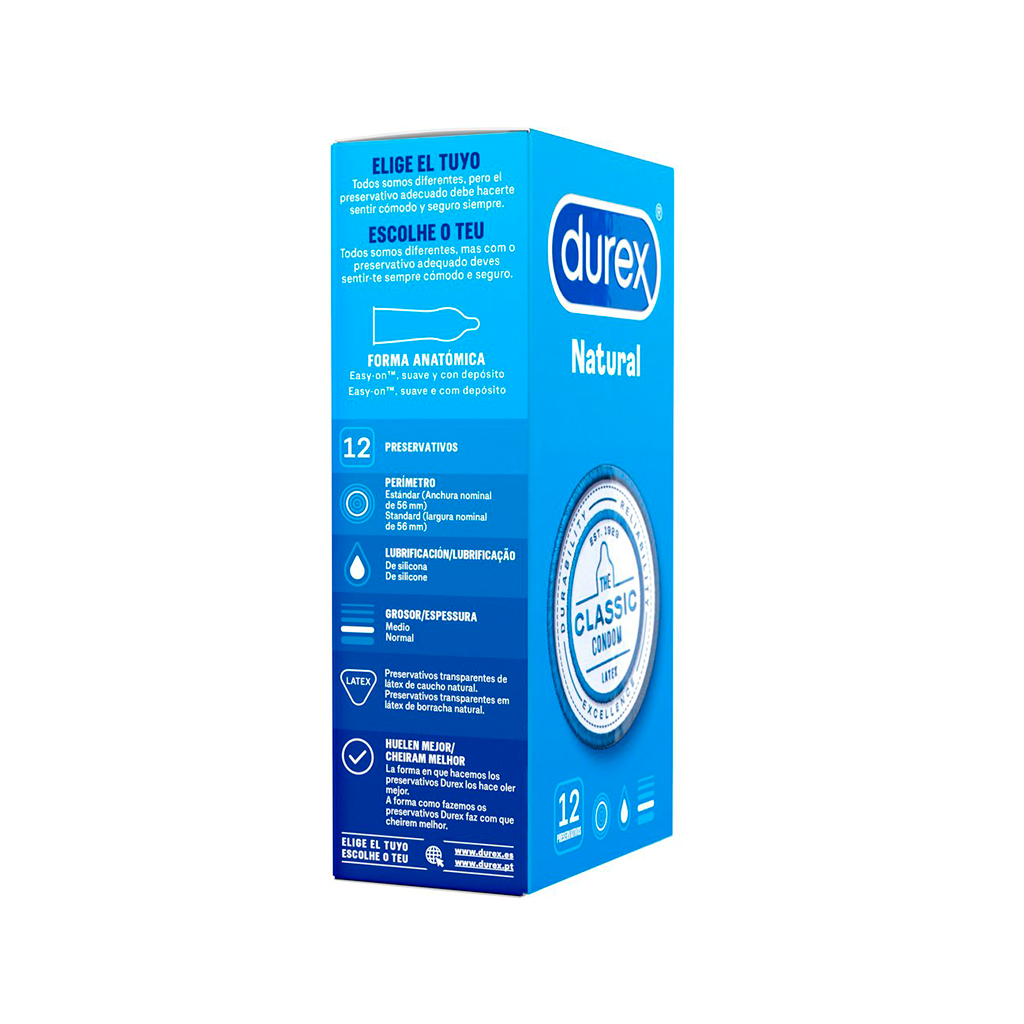 Preservativos Natural Comfort Preservativos Durex 6