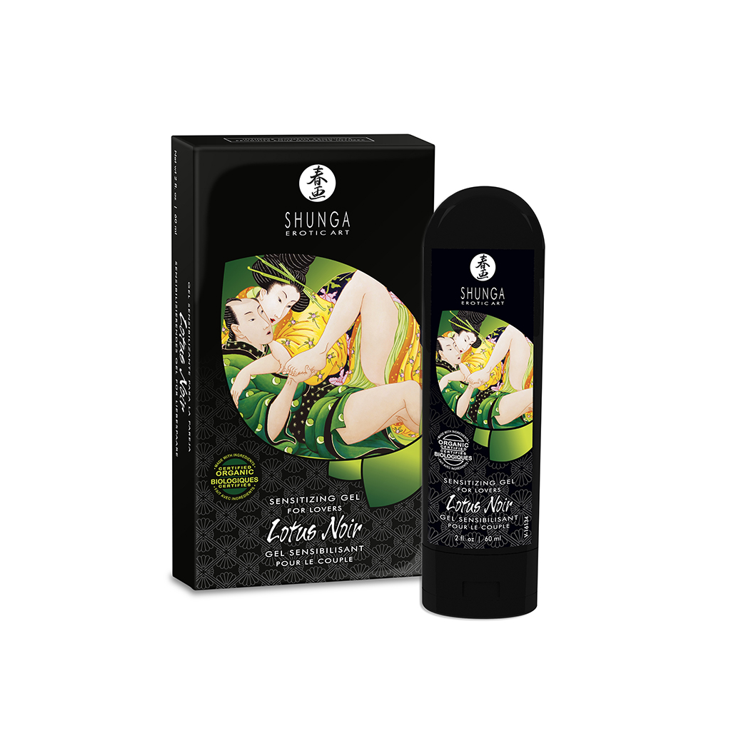 Gel sensitivo Lotus Noir Estimulante Shunga 1