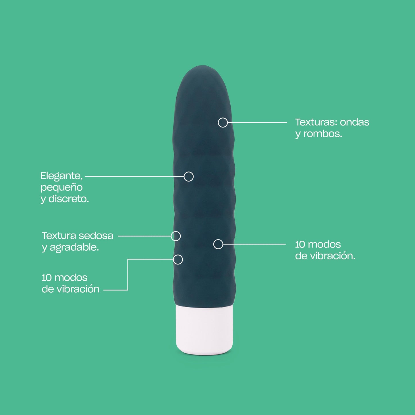 Color_Verde | Características Vibrador Vaginal Pipo de Platanomelón