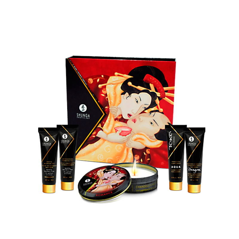 Kits cosmética Kit Geishas Secret Fresa y cava de Shunga