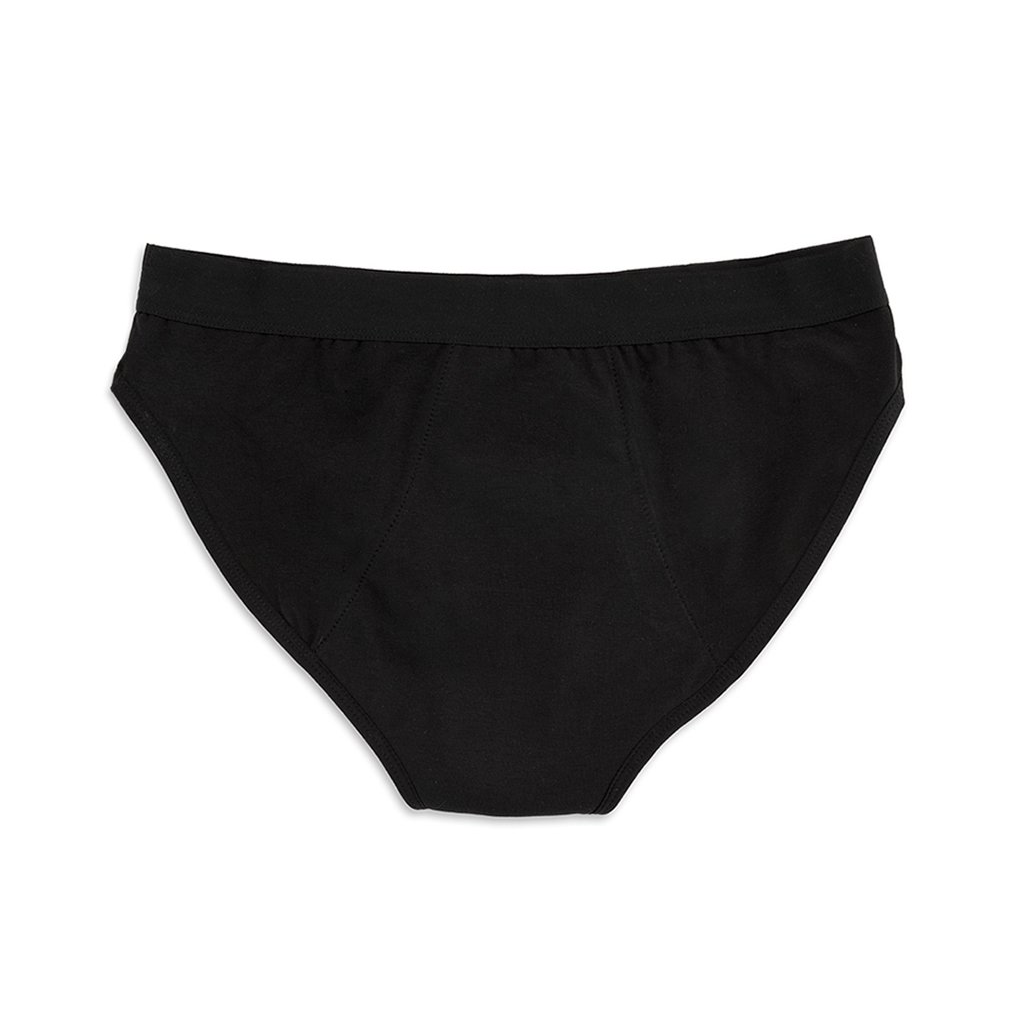 Color_Negro | Braga Menstrual Kiwitas Classic Sporty Producto Detrás