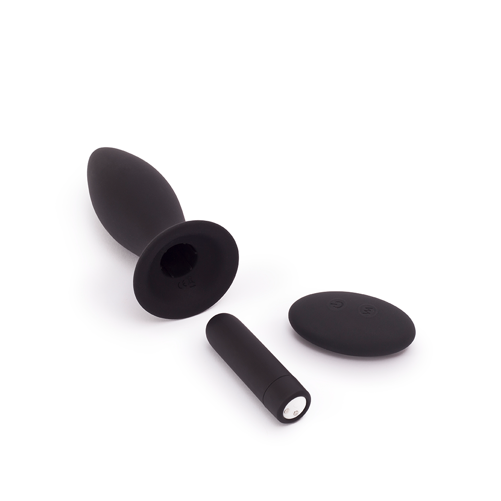 Kit de 3 plugs anales con vibracin y ventosa T-Rex | Sexo anal Platanomeln Kit de 3 plugs anales con vibracin y ventosa T-Rex | Sexo anal Platanomeln